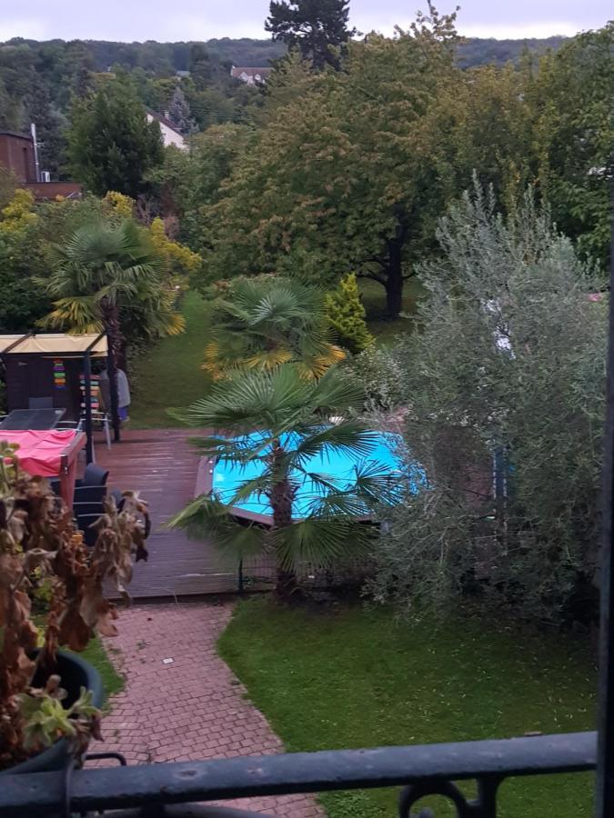 2 Chambres D 'Hotes Chez Un Particulier Avec Piscine Saint-Leu-la-Foret Екстер'єр фото